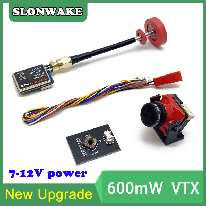 Drone Transmitter - 5.8G 48CH 600 mW ayarlanabilir VTX-CAM