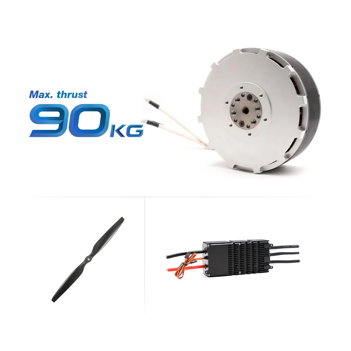 Drone Propeller - Yüksek Güçlü 90KG İtme Kuvvetli Fırçasız