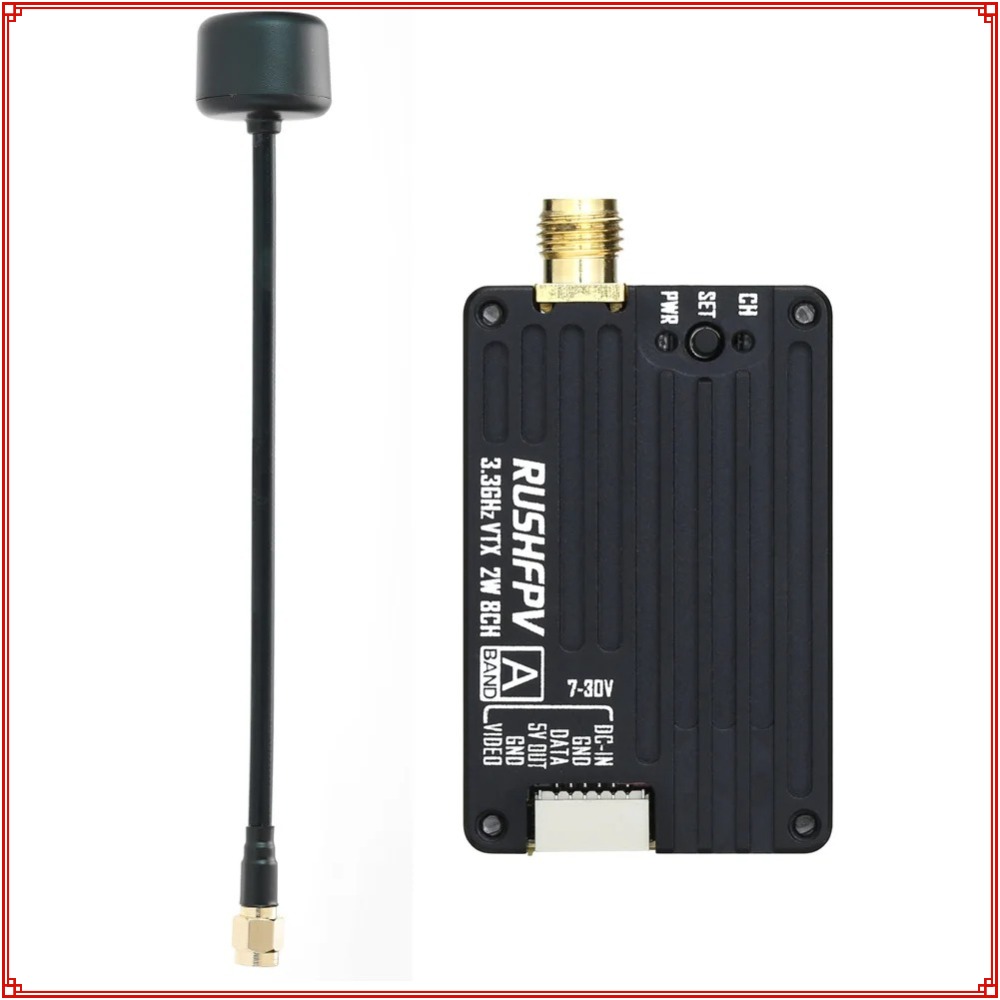 Drone Antenna - 2026 Yeni RUSHFPV 3.3G 2W VTX