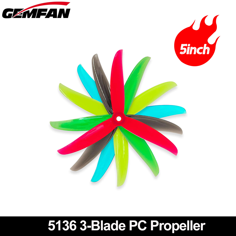 Drone Propeller - Gemfan VANOVER 5136 3 Bıçaklı PC