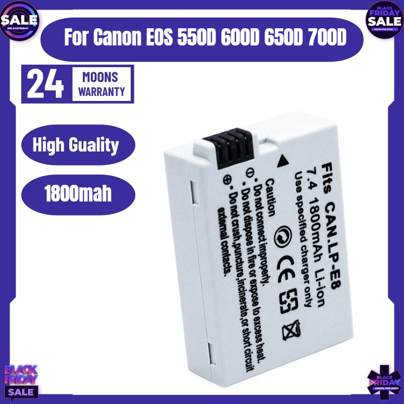Drone Battery - Canon EOS 550D 600D 650D 700D